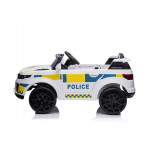 Elektrické autíčko BBH-021 Policajné - biele